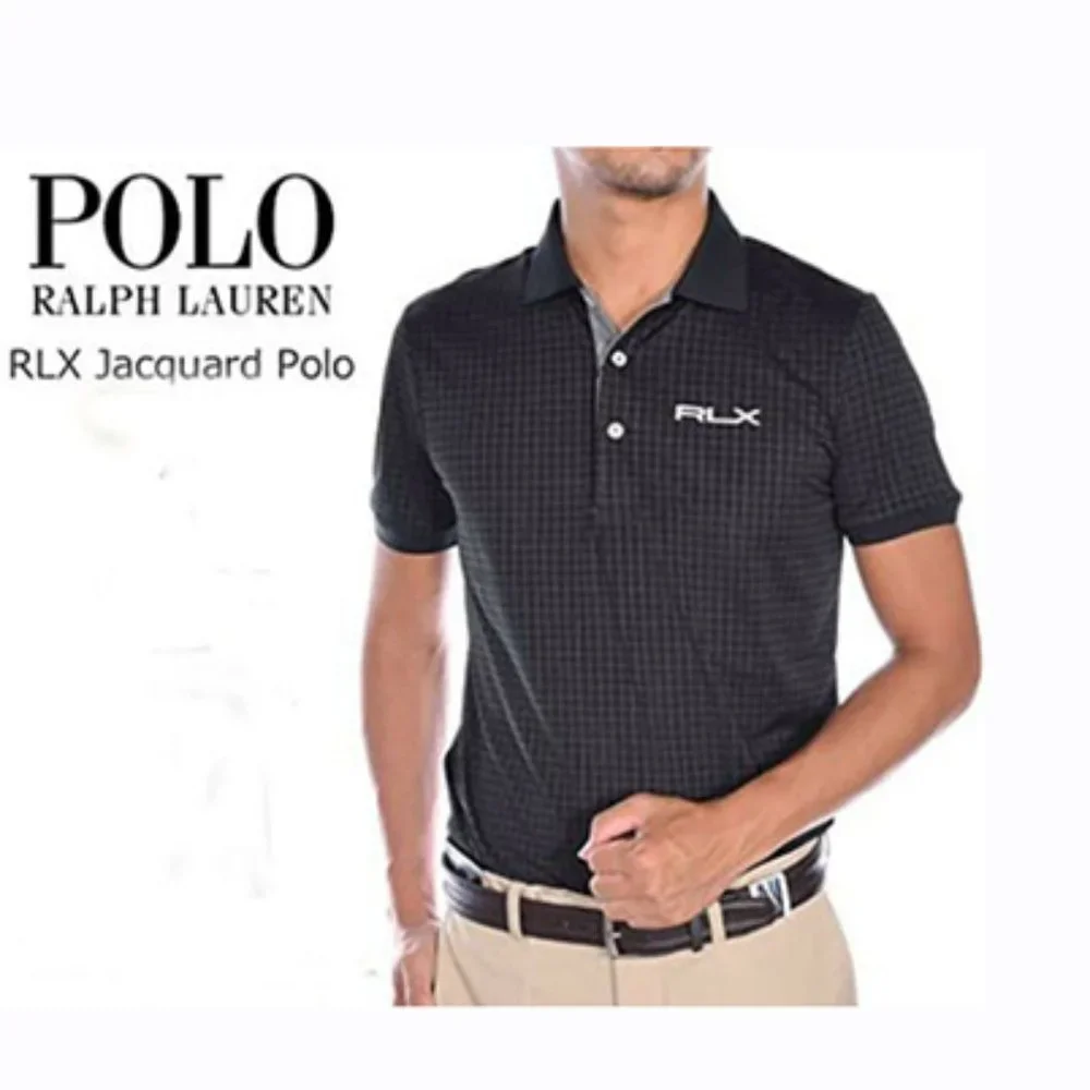 New RLX Polo Ralph Lauren Golf Polo Shirt Size Large